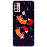 Чехол BoxFace Motorola G10 Fox-Astronauts