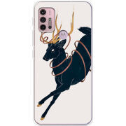 Чехол BoxFace Motorola G10 Black Deer