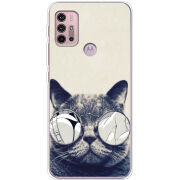Чехол BoxFace Motorola G10 Соглядатай Кот