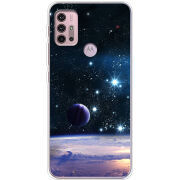 Чехол BoxFace Motorola G10 Space Landscape