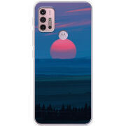 Чехол BoxFace Motorola G10 Cold Red Light