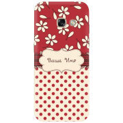 Чехол Uprint Samsung A520 Galaxy A5 2017 Именной Polka Dots