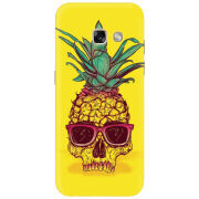 Чехол Uprint Samsung A520 Galaxy A5 2017 Pineapple Skull