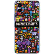 Силиконовый чехол BoxFace Vivo Y15S Minecraft Mobbery