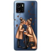 Прозрачный чехол BoxFace Vivo Y15S Mommy Is My BFF