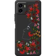 Черный чехол BoxFace Vivo Y15S 3D Ukrainian Muse