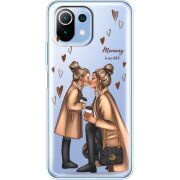 Прозрачный чехол BoxFace Xiaomi Mi 11 Lite Mommy Is My BFF