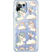 Прозрачный чехол BoxFace Xiaomi 11 Lite 5G NE Unicorns
