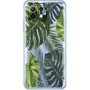 Прозрачный чехол BoxFace Xiaomi 11 Lite 5G NE Palm Tree