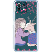 Чехол BoxFace Xiaomi Mi 11 Lite Girl and deer