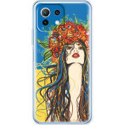 Чехол BoxFace Xiaomi Mi 11 Lite Ukraine Girl