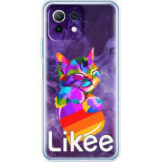 Чехол BoxFace Xiaomi Mi 11 Lite Likee Cat