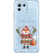 Чехол BoxFace Xiaomi Mi 11 Lite Fox З новим роком!