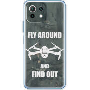 Чехол BoxFace Xiaomi Mi 11 Lite Дрон Fly Around