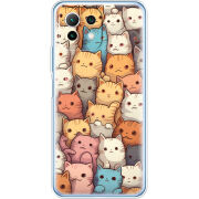 Чехол BoxFace Xiaomi Mi 11 Lite Котики муркотики