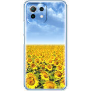 Чехол BoxFace Xiaomi Mi 11 Lite Подсолнухи