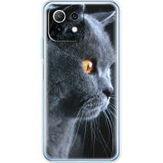 Чехол BoxFace Xiaomi Mi 11 Lite English cat