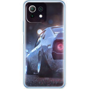 Чехол BoxFace Xiaomi Mi 11 Lite Silver Car