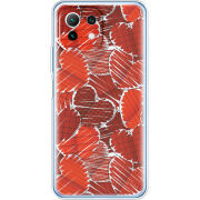 Чехол BoxFace  Xiaomi 11 Lite 5G NE Heart Strings