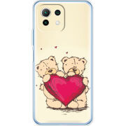 Чехол BoxFace  Xiaomi 11 Lite 5G NE Teddy Bear Love