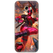 Чехол Uprint Samsung A720 Galaxy A7 2017 Woman Deadpool