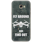 Чехол Uprint Samsung A720 Galaxy A7 2017 Дрон Fly Around