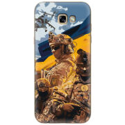 Чехол Uprint Samsung A720 Galaxy A7 2017 Воїни ЗСУ