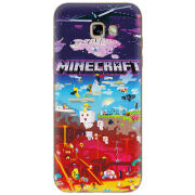 Чехол Uprint Samsung A720 Galaxy A7 2017 Minecraft World Beyond