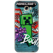 Чехол Uprint Samsung A720 Galaxy A7 2017 Minecraft Graffiti