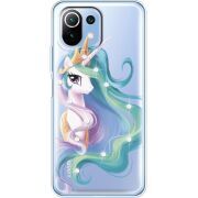 Чехол BoxFace со стразами Xiaomi 11 Lite 5G NE Unicorn Queen