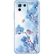 Чехол BoxFace со стразами Xiaomi 11 Lite 5G NE Orchids