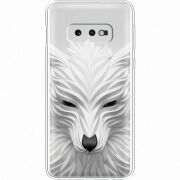 Чехол Uprint Samsung G970 Galaxy S10e White Wolf