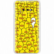 Чехол Uprint Samsung G970 Galaxy S10e Yellow Ducklings