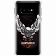 Чехол Uprint Samsung G970 Galaxy S10e Harley Davidson and eagle