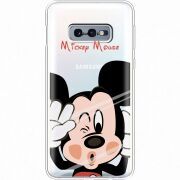 Прозрачный чехол Uprint Samsung G970 Galaxy S10e Mister M