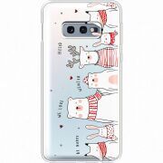 Прозрачный чехол Uprint Samsung G970 Galaxy S10e The Friendly Beasts