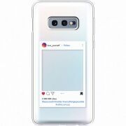 Прозрачный чехол Uprint Samsung G970 Galaxy S10e Insta
