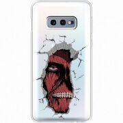 Прозрачный чехол Uprint Samsung G970 Galaxy S10e Нападение Титана