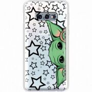 Прозрачный чехол Uprint Samsung G970 Galaxy S10e Baby Yoda
