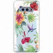 Прозрачный чехол Uprint Samsung G970 Galaxy S10e Tropical