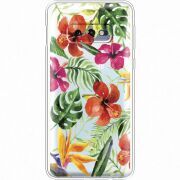 Прозрачный чехол Uprint Samsung G970 Galaxy S10e Tropical Flowers