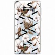 Прозрачный чехол Uprint Samsung G970 Galaxy S10e Cotton flowers