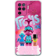 Чехол BoxFace OPPO Reno5 Lite Lego Trolls