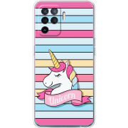 Чехол BoxFace OPPO Reno5 Lite Unicorn