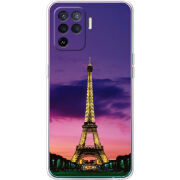 Чехол BoxFace OPPO Reno5 Lite Полночь в Париже
