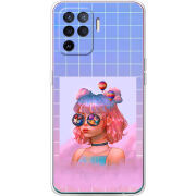 Чехол BoxFace OPPO Reno5 Lite Girl in the Clouds