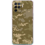 Чехол BoxFace OPPO Reno5 Lite Камуфляж ЗСУ
