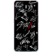 Чехол BoxFace OPPO Reno5 Lite Stray Kids автограф