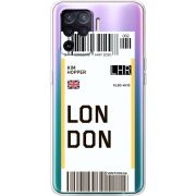 Прозрачный чехол BoxFace OPPO Reno5 Lite Ticket London