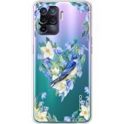 Прозрачный чехол BoxFace OPPO Reno5 Lite Spring Bird